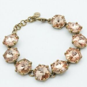 Stella & Dot Amelie bracelet peach